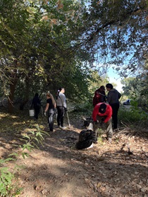 ARPF volunteers at River cleanup for Coastal Cleanup Day